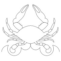 crab border